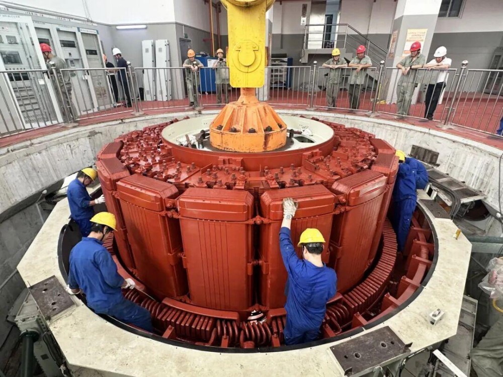 达岱水电站1号机组A级检修圆满完成