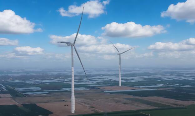 河北省邯郸市大名300兆瓦“风+储”一体化示范项目全容量并网