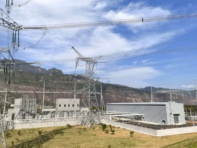 中国能建西南院勘察设计的溪洛渡水电站右岸500千伏地面开关站正式投运