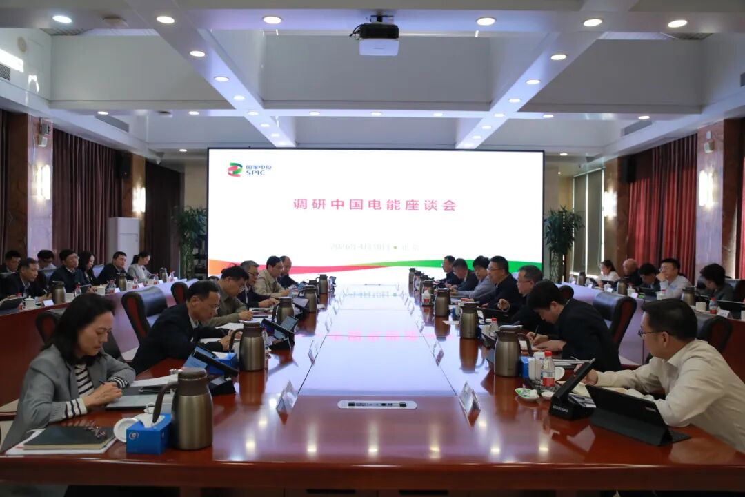 徐树彪到国家电投集团中国电能调研座谈