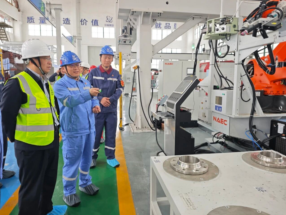尹卫平调研中核五公司智能制造业务：深化智能制造升级 赋能高质量发展