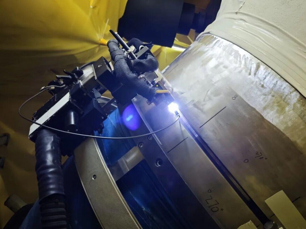 中广核陆丰核电6号机组主管道焊接顺利开启