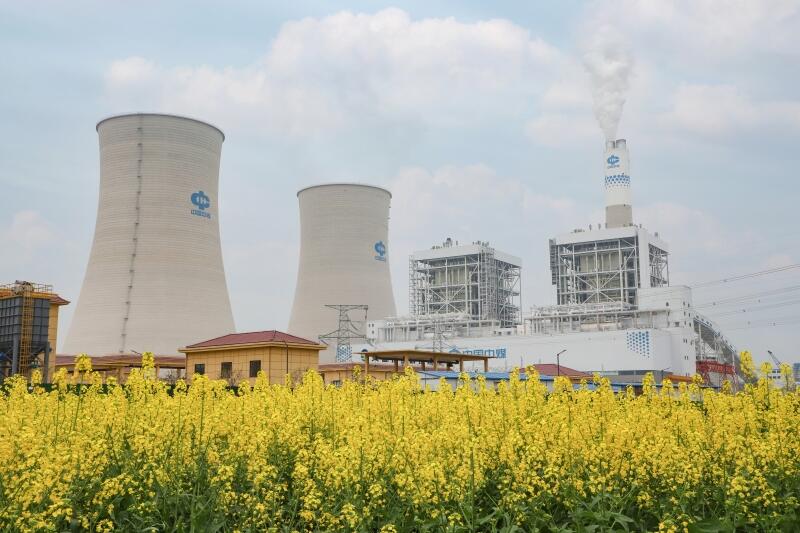 中国能建设计承建的中煤安徽六安电厂2×660兆瓦机组工程1号机组首次并网一次成功