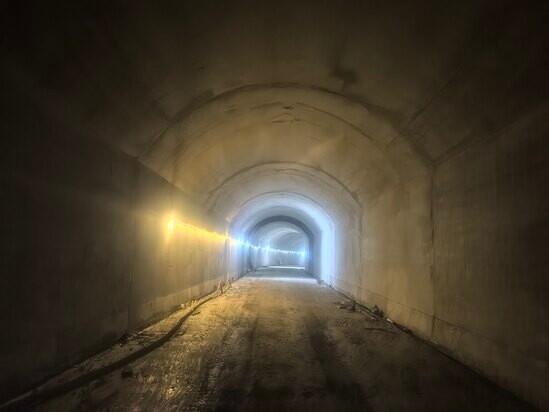 甘肃黄龙抽水蓄能电站下水库7号施工支洞二衬混凝土浇筑完成