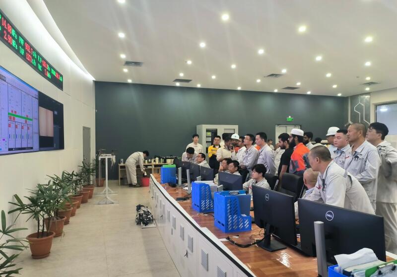 孟加拉博杜项目部2号机组AGC试验一次成功