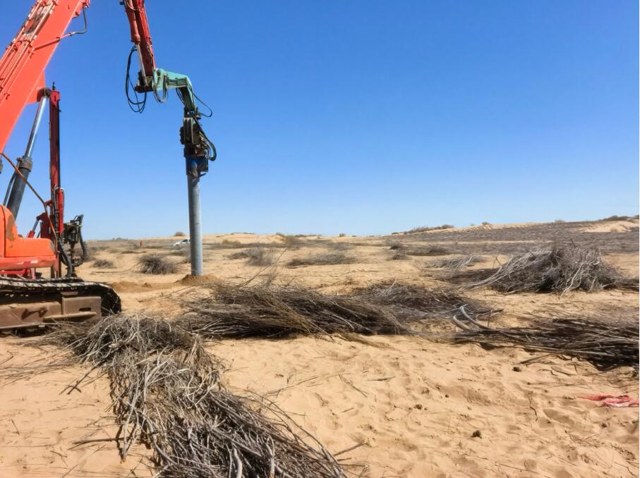 中天合创乌审旗风光制氢一体化项目光伏发电工程正式开工