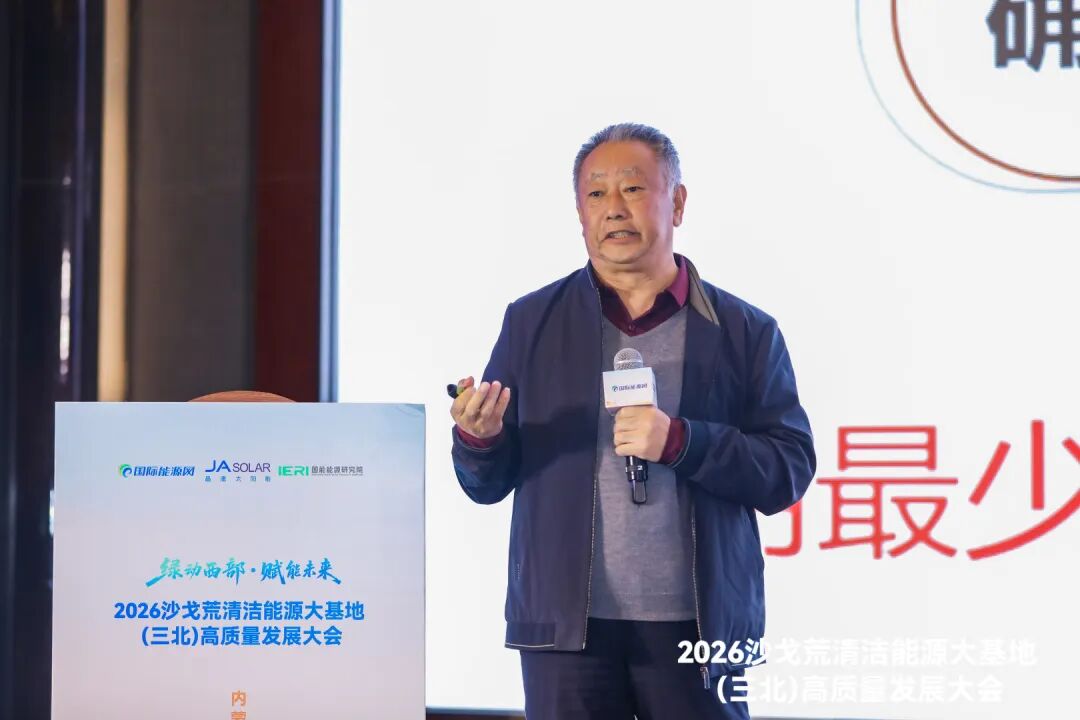 杨文斌：解构荒漠区光伏电产业与防沙治沙协同发展的新技术、问题与建议