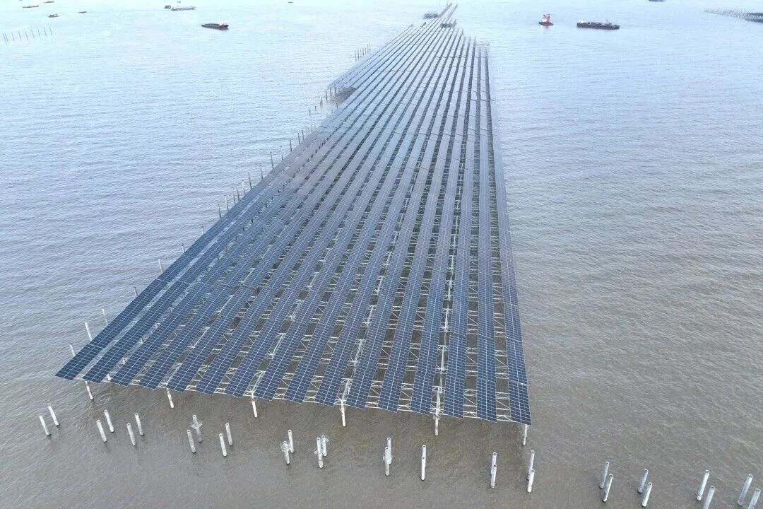 “光核”联动！国内最大海上光伏项目再传捷报