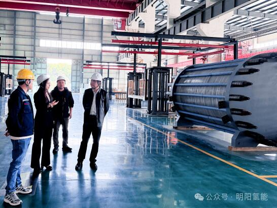 江苏常熟虞山高新技术产业开发区党工委书记俞铁到访明阳氢能