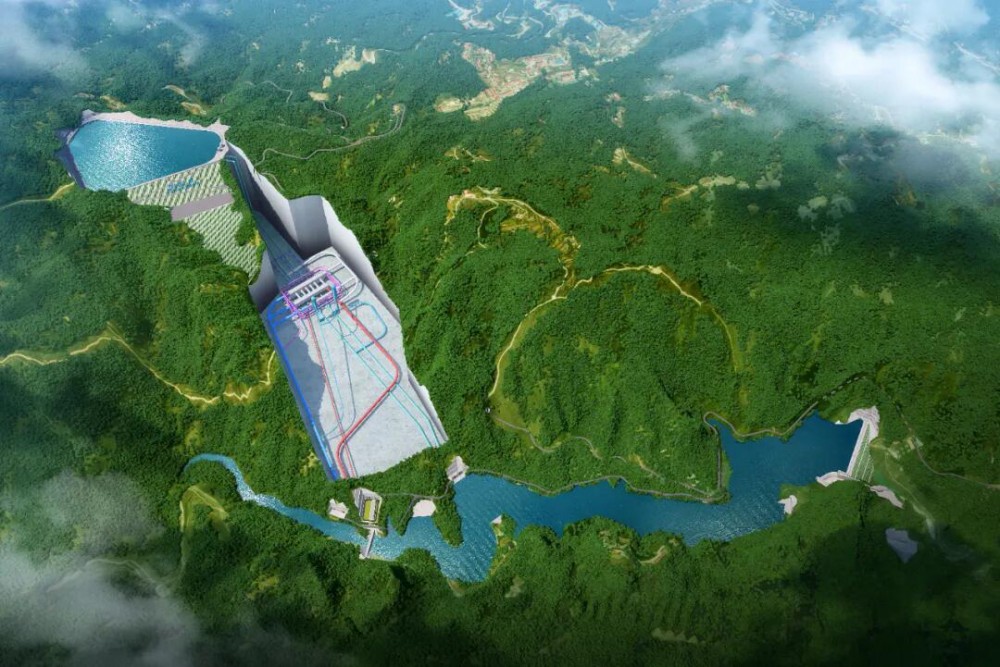 河南巩义后寺河抽蓄电站主体工程建设全面展开