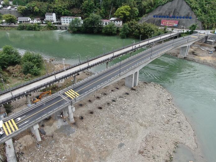 景宁抽水蓄能电站梧桐大桥正式通车
