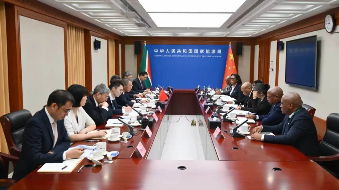 围绕清洁能源等重点领域加强合作交流！国家能源局负责人会见南非电力和能源部部长